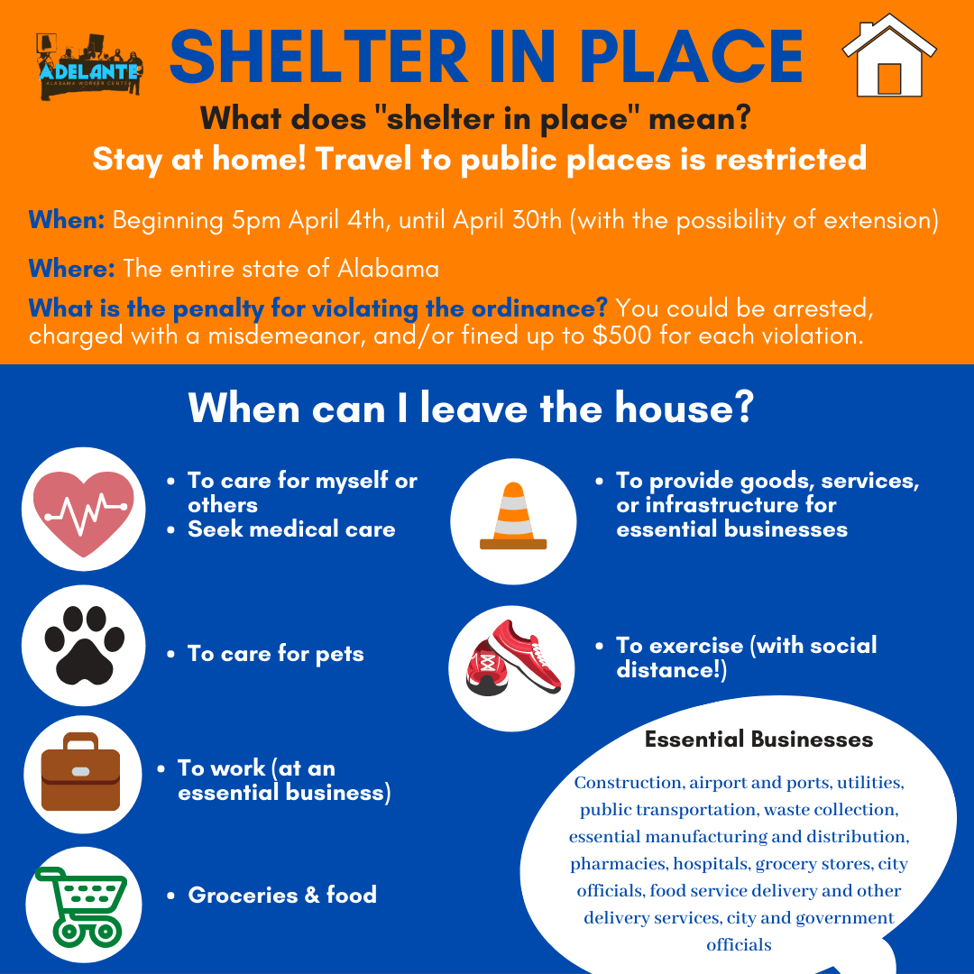 COVID19 Community Resources Adelante Alabama