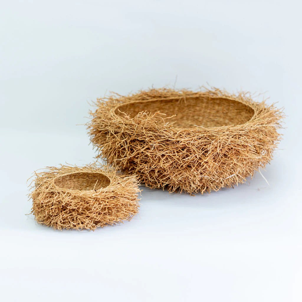 Vetiver Basket Large Natural Shop Adele Catherine