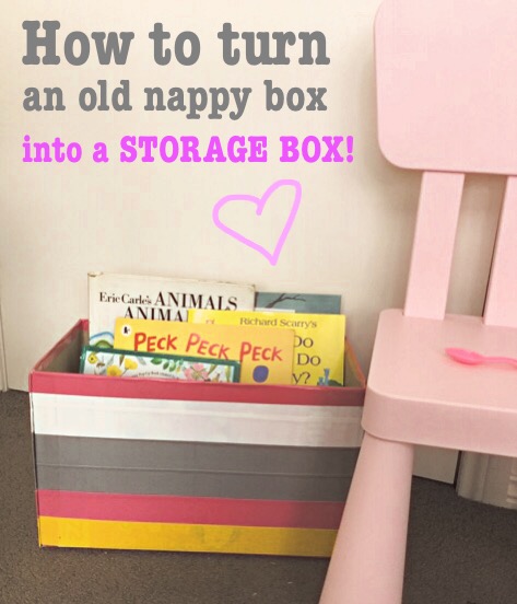 Duct tape storage box