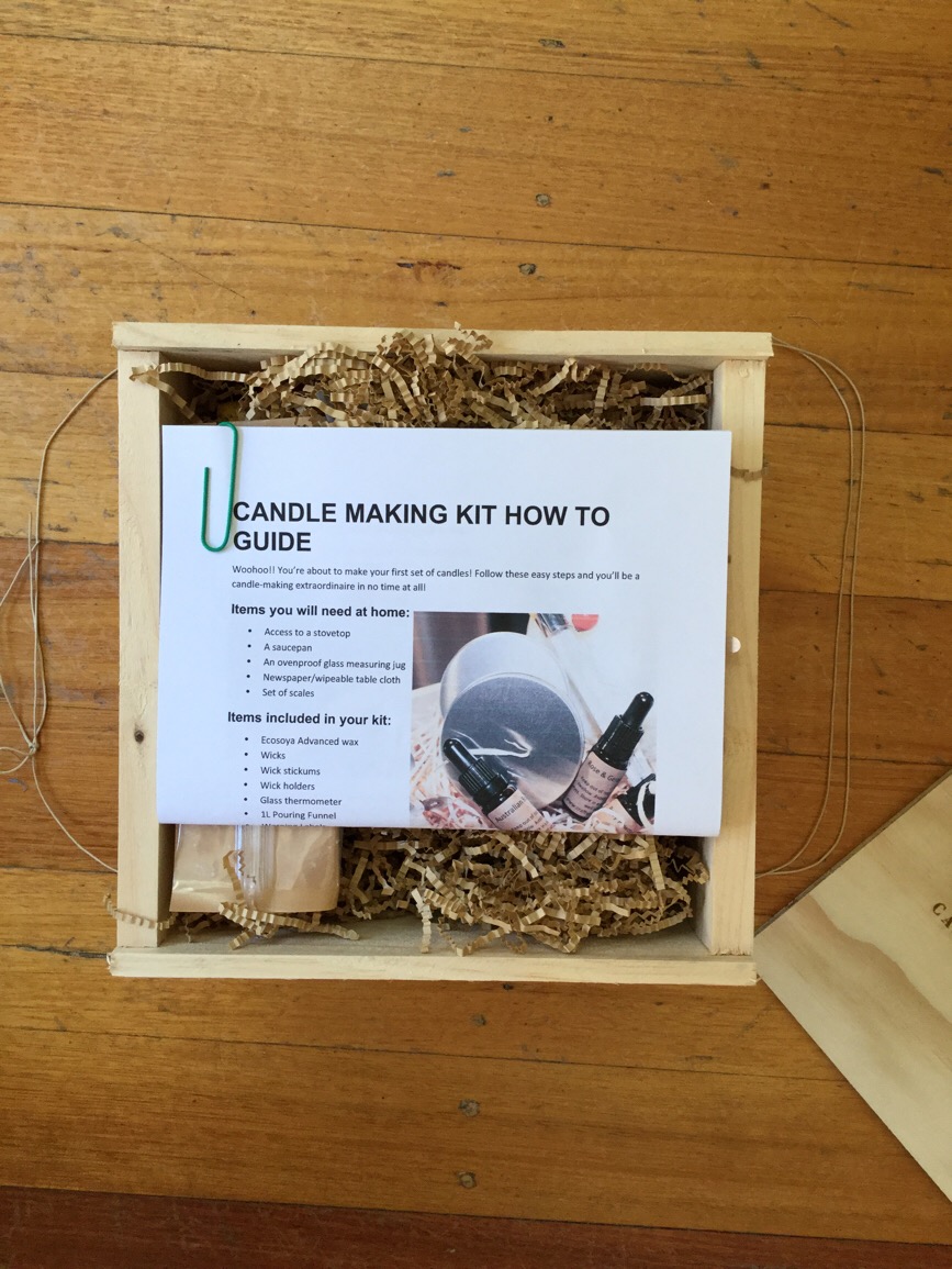 Crafty candle supplies