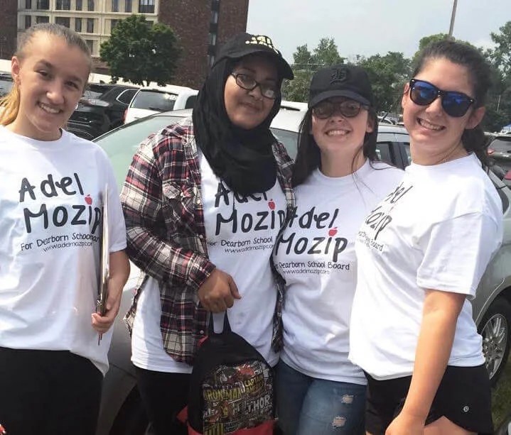 Election Day Volunteer! Adel Mozip for Dearborn School Board