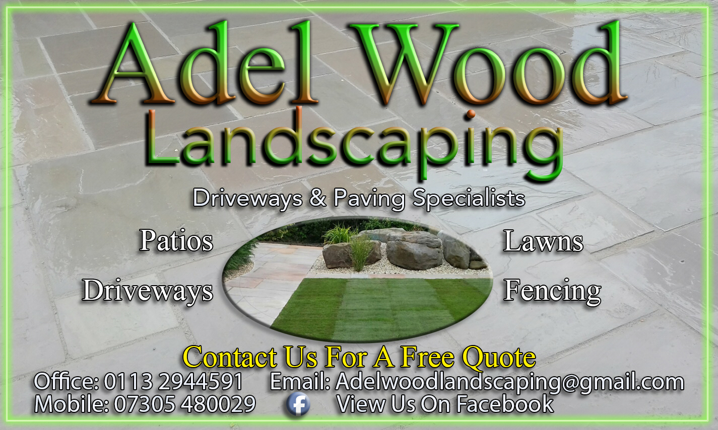 A del Wood Landscaping is a small business based in Leeds, with over 25