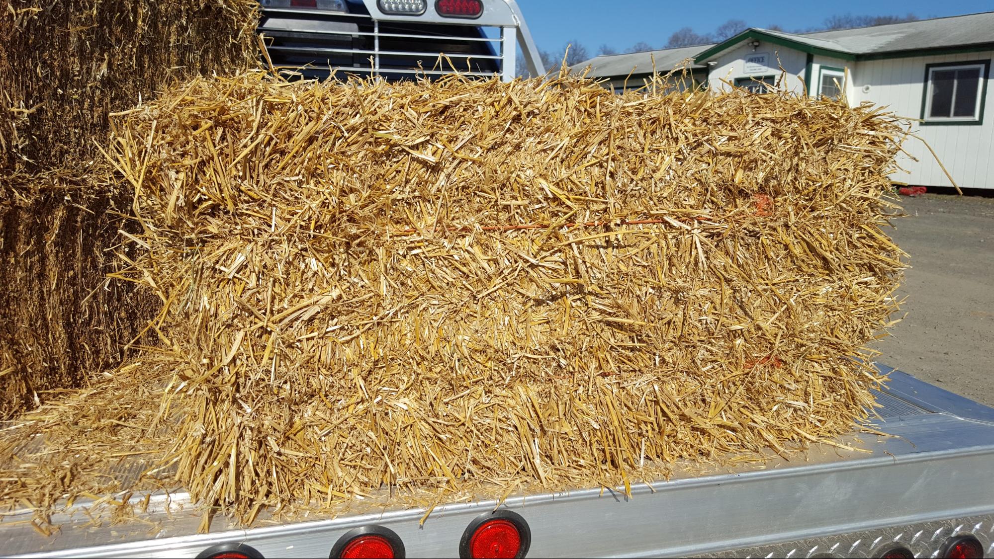 Wheat Straw Bales For Home Construction Aden Brook