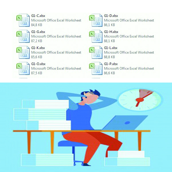 How many Excel Sheets will you maintain?