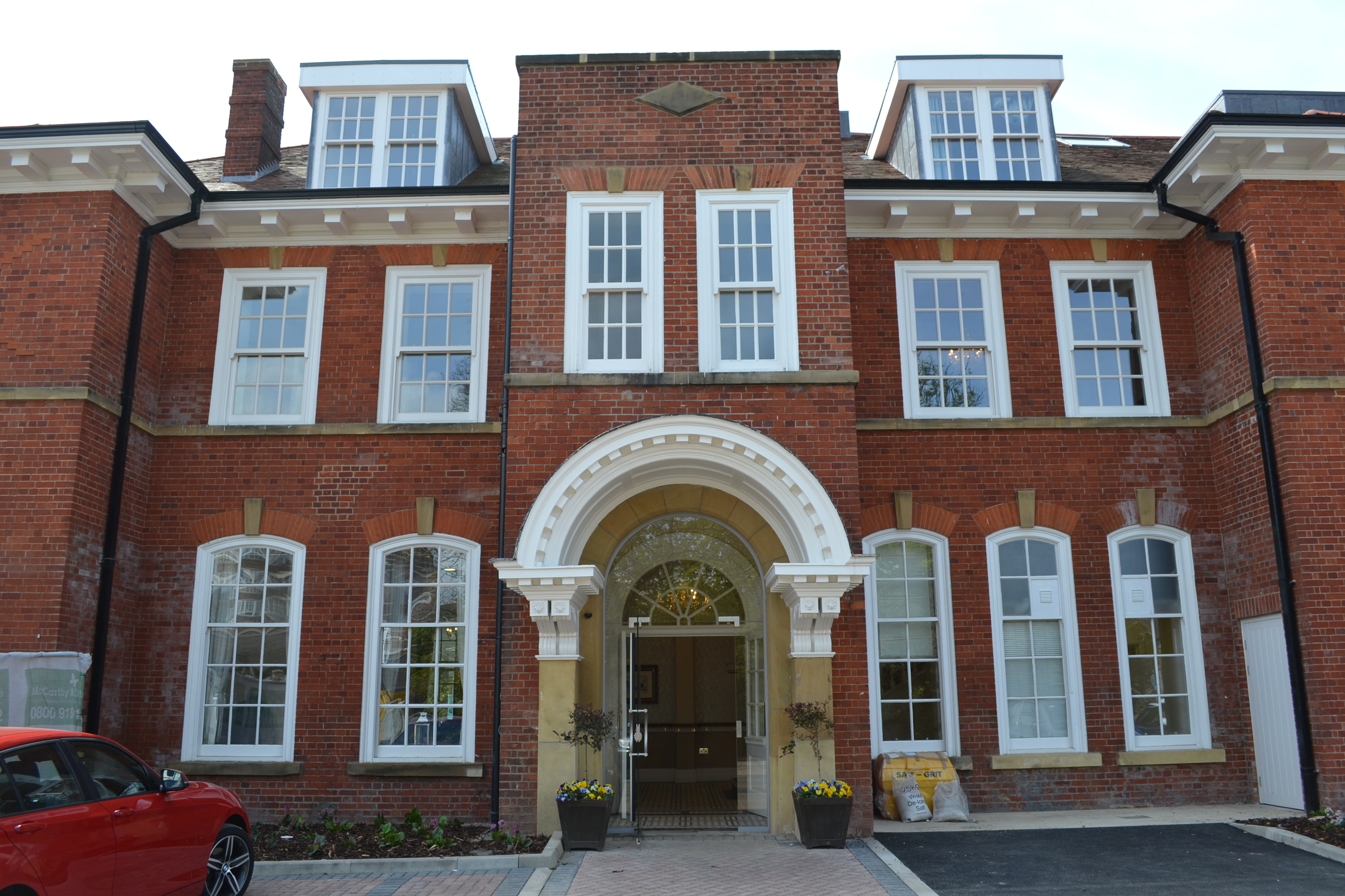 Kenton Lodge, main entrance c1908 Adept Consulting Engineers