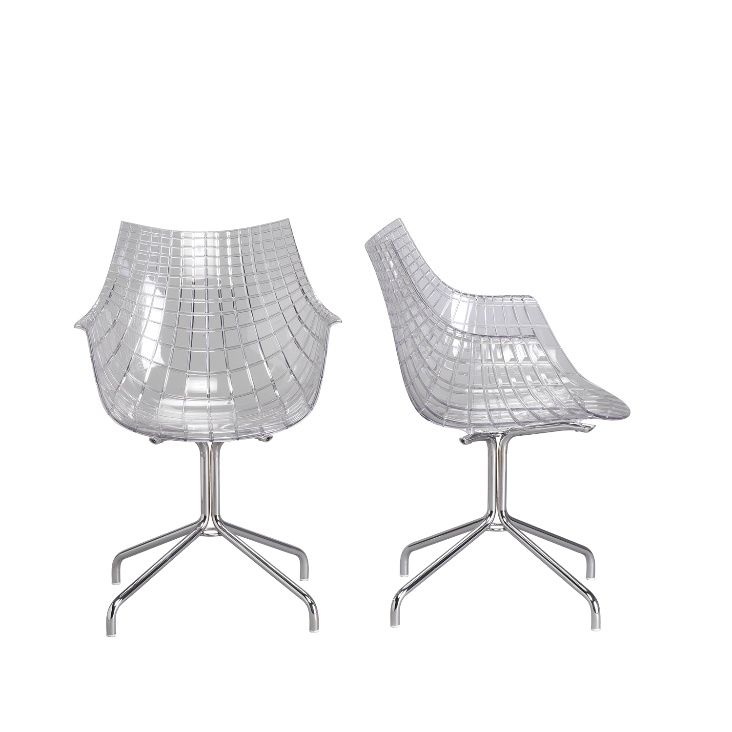 Stuhl MERIDIANA Transparent Adexpo