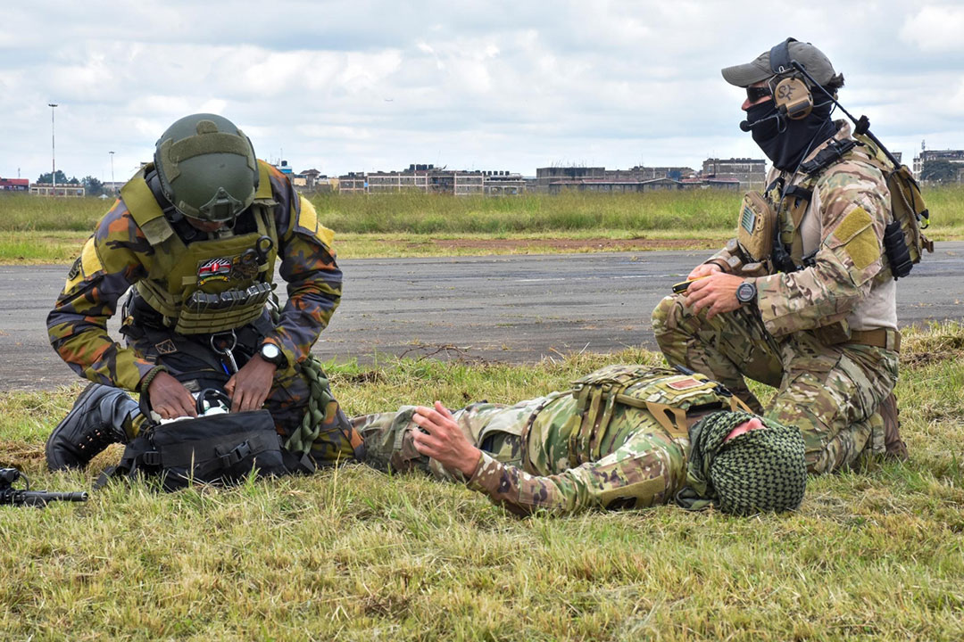 Kenyan Rapid Response Unit Receives U.S. SERE Training Africa Defense