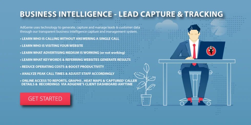 Home AdGenie Lead Generation Call Measurement Ad
