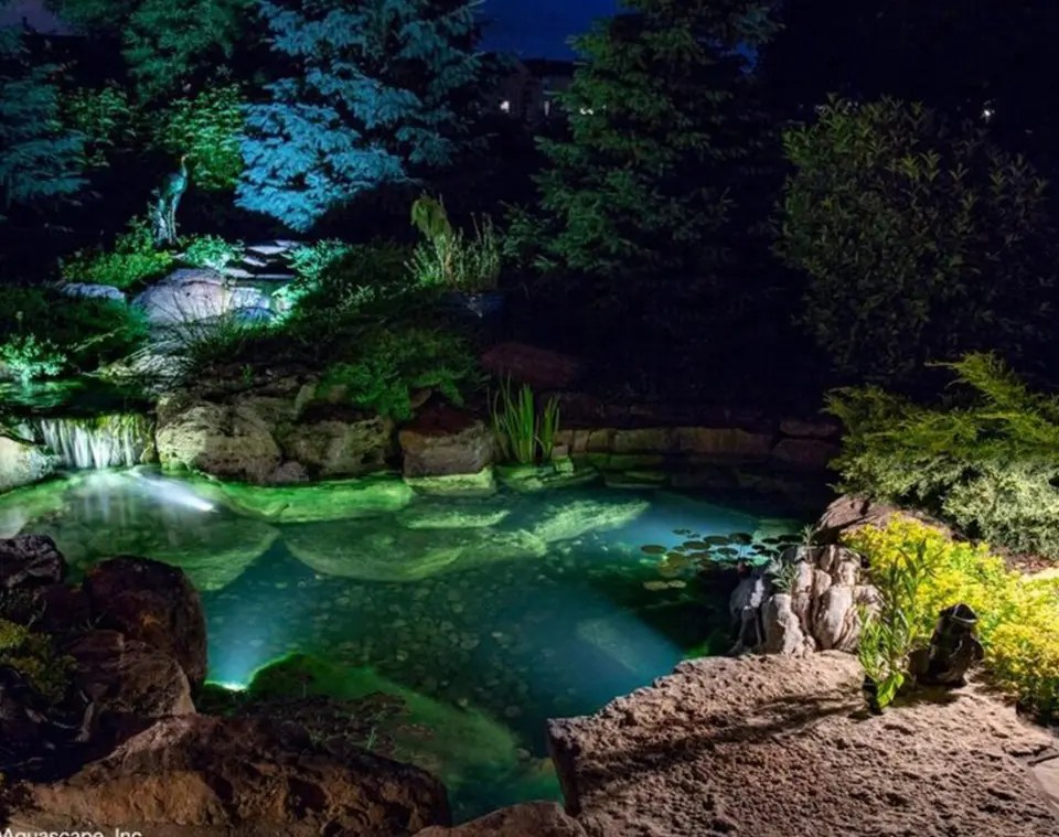 Pond & Landscape Lighting Downers Grove Dupage County Illinois