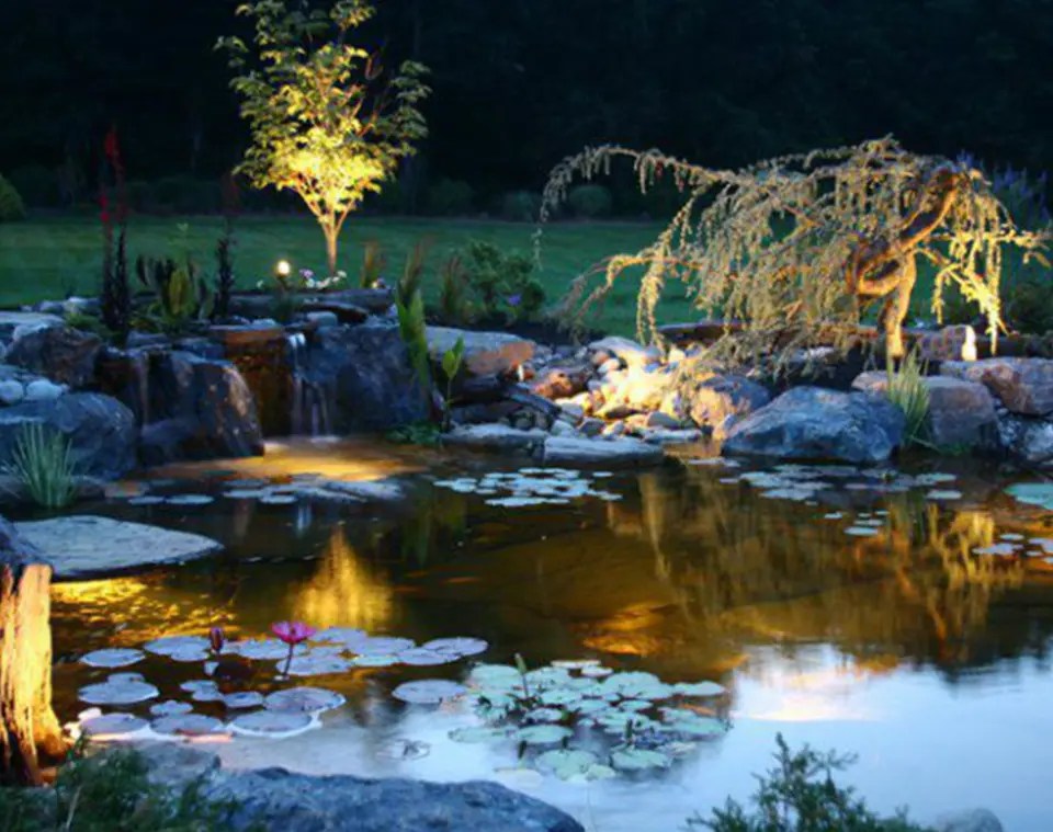 Pond & Landscape Lighting Downers Grove Dupage County Illinois