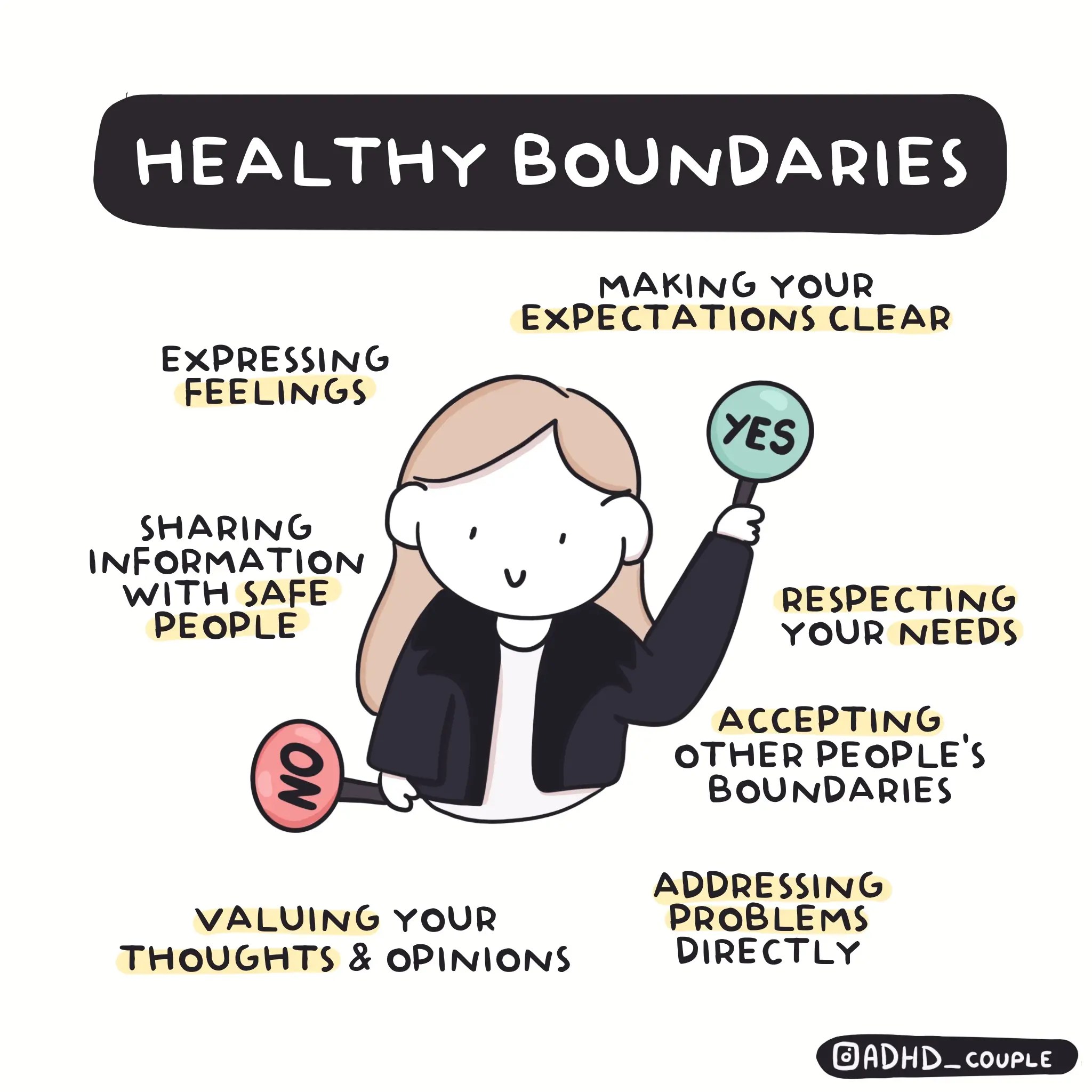 How to set Healthy Boundaries | ADHD Couple