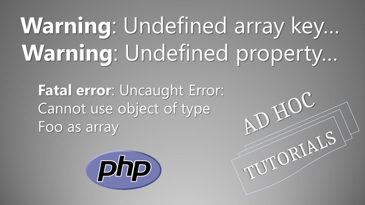 Ad Hoc Tutorials Short Tutorials on Various Subjects