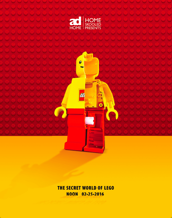 Behind Lego Doors adHOME Creative Marketing & Digital