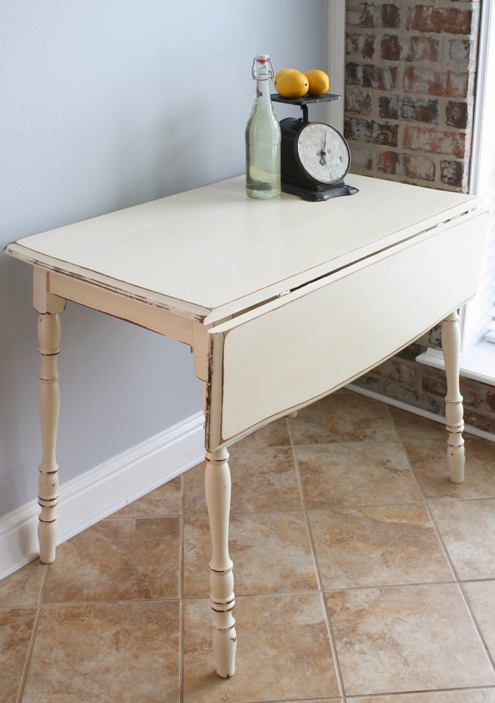 Vintage Drop Leaf Kitchen Table A Diamond in the Stuff