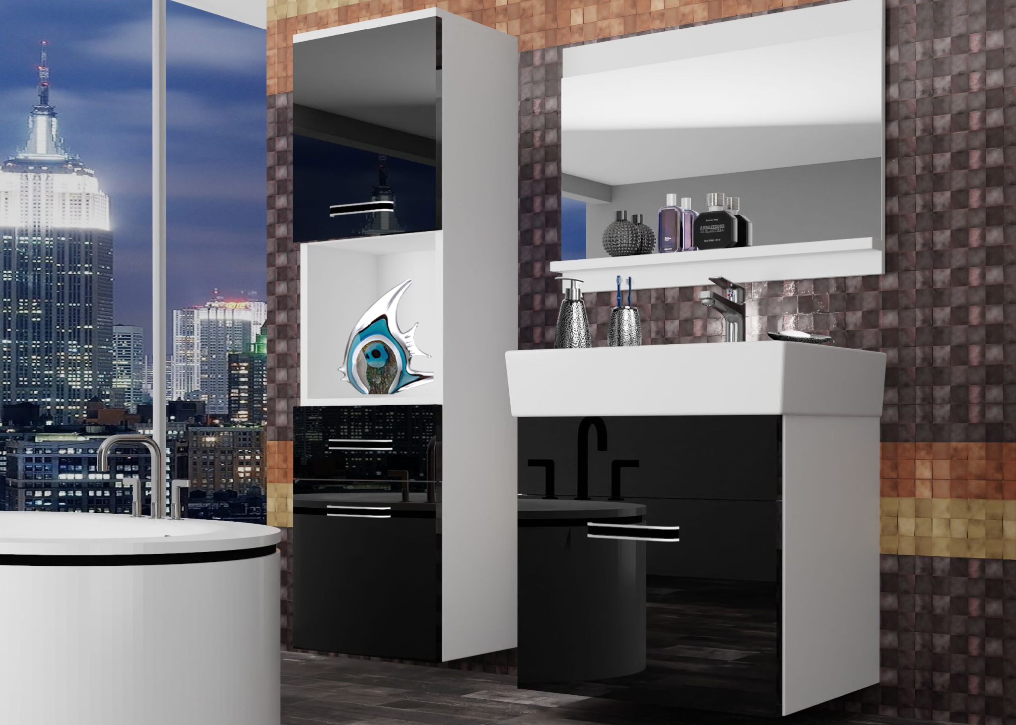 Korsyka 3 Gloss AdiDesign Furniture