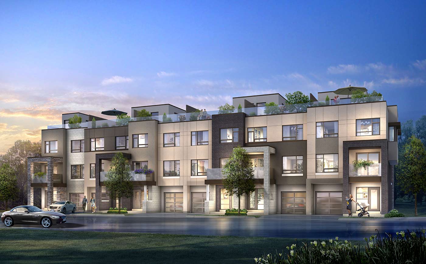 Stationwest SmartStyle Townhomes Gallery in Burlington