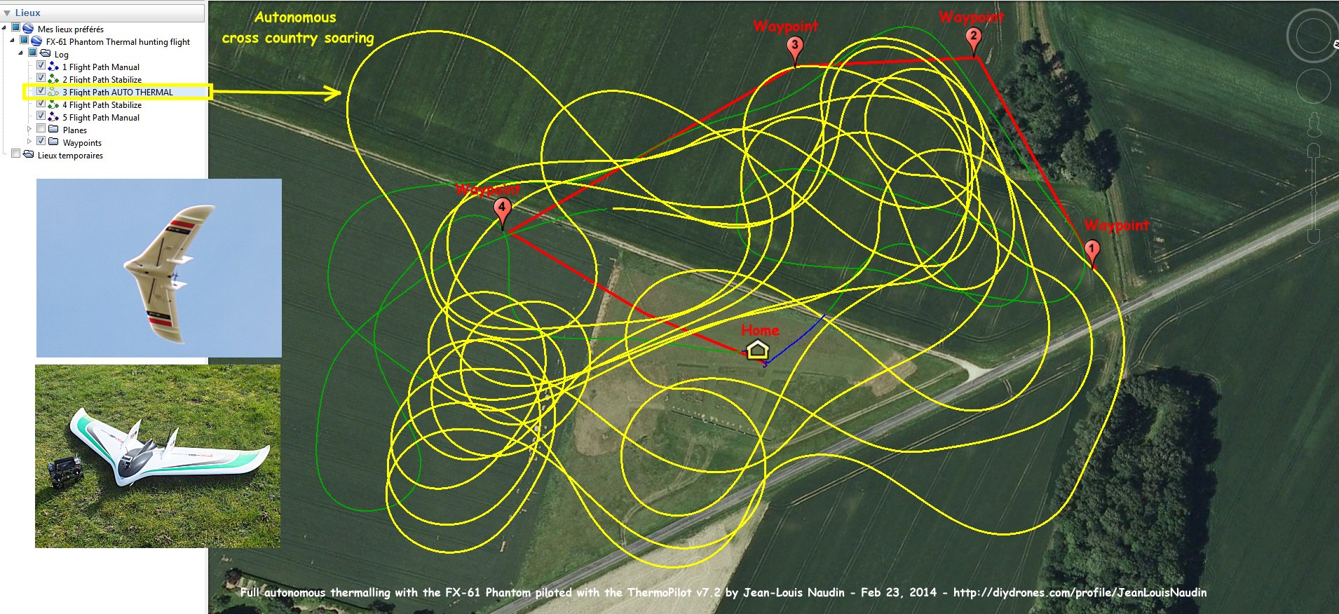 Drone Plan De Vol New social network for drones hopes to make flying safer The Horizons