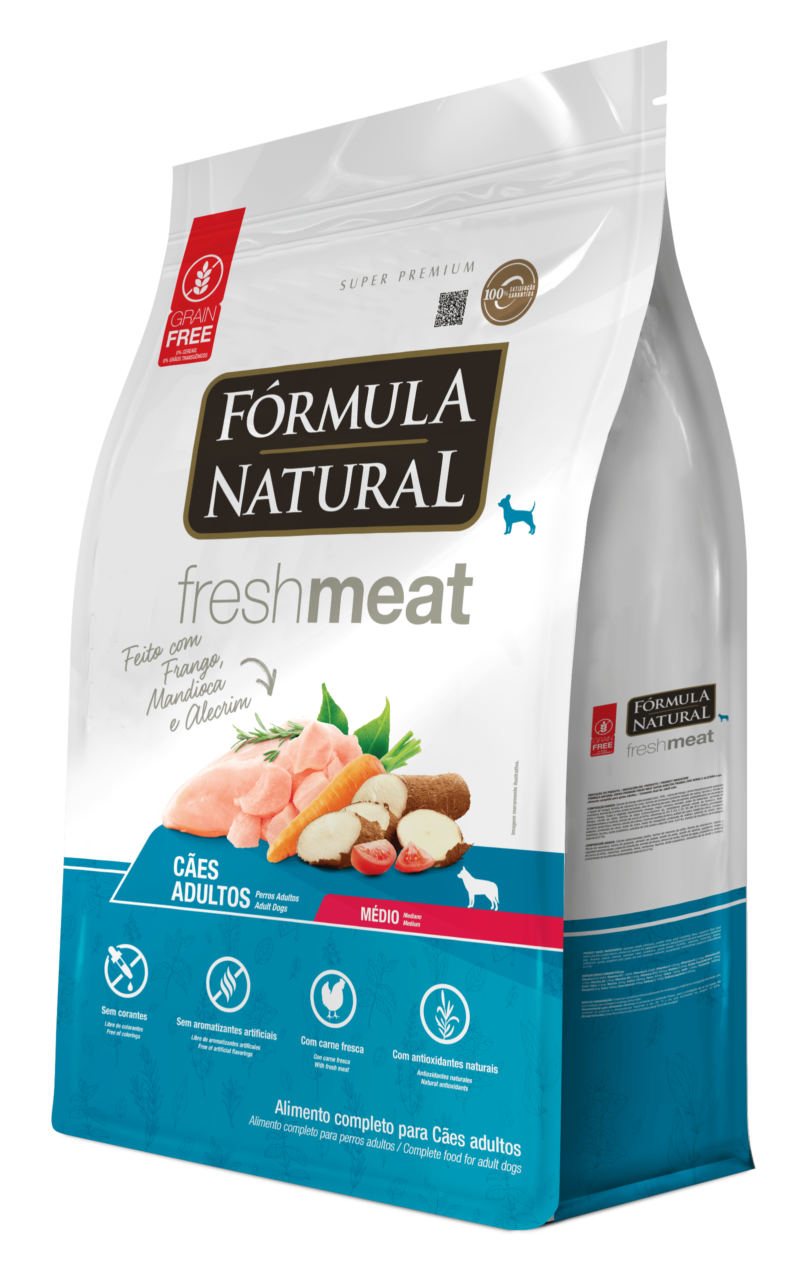 Formula Natural Fresh Meat Adultos Medianos 12 Kg Racionya