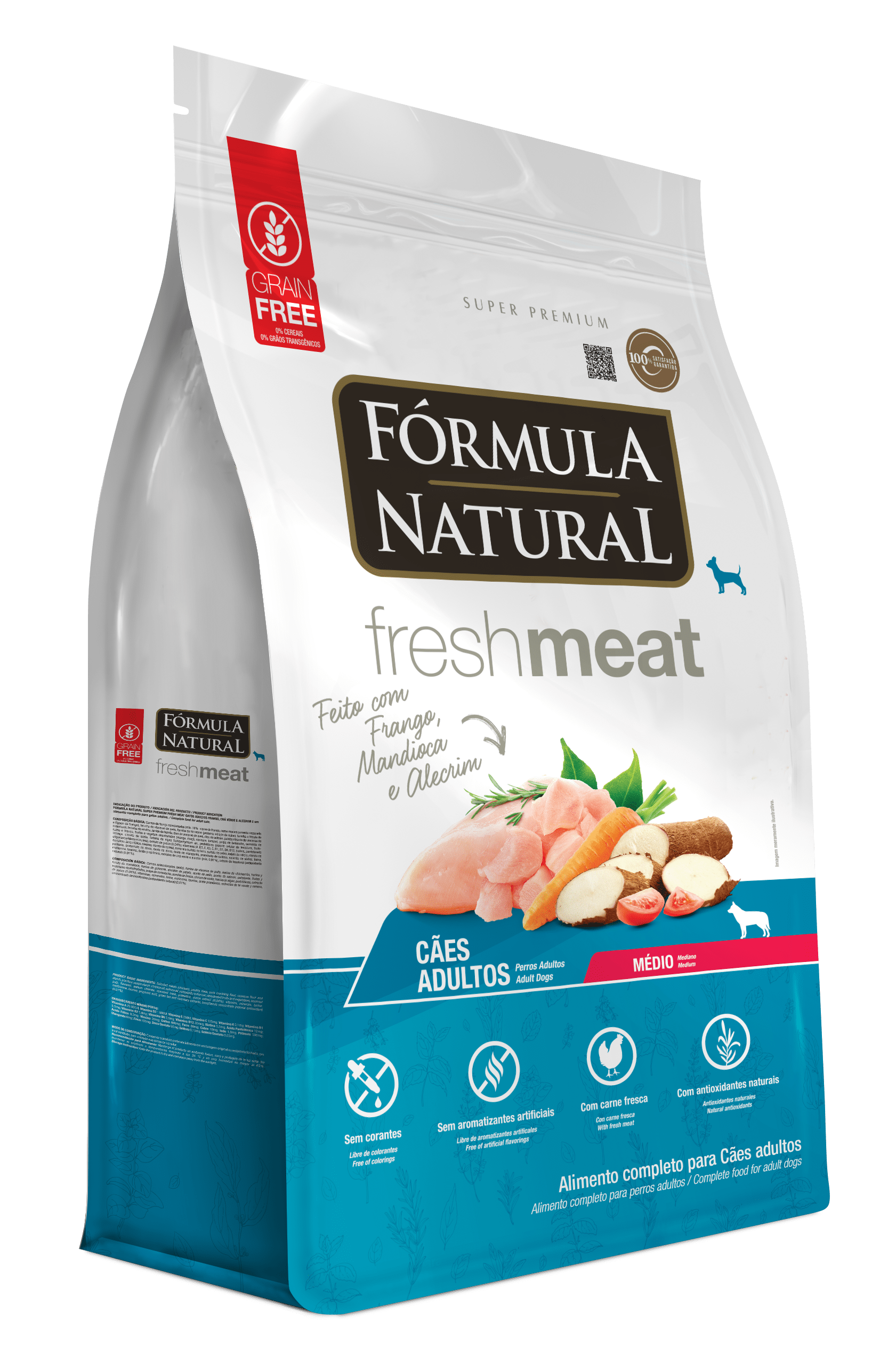 Formula Natural Fresh Meat Adultos Medianos 12 Kg Racionya
