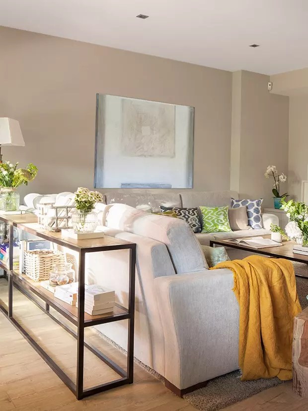 what to put behind sofa in middle of room 96 Ideas