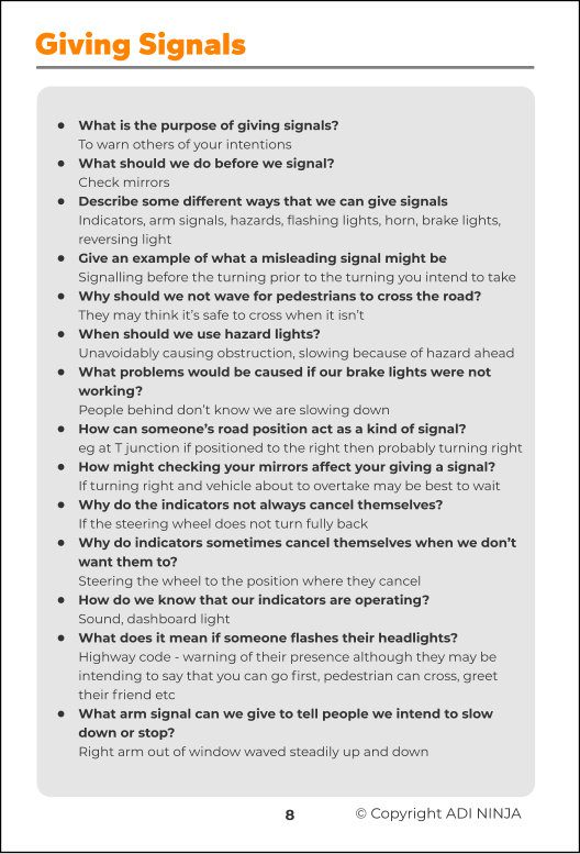 Q&A 500 questions download ADI Ninja