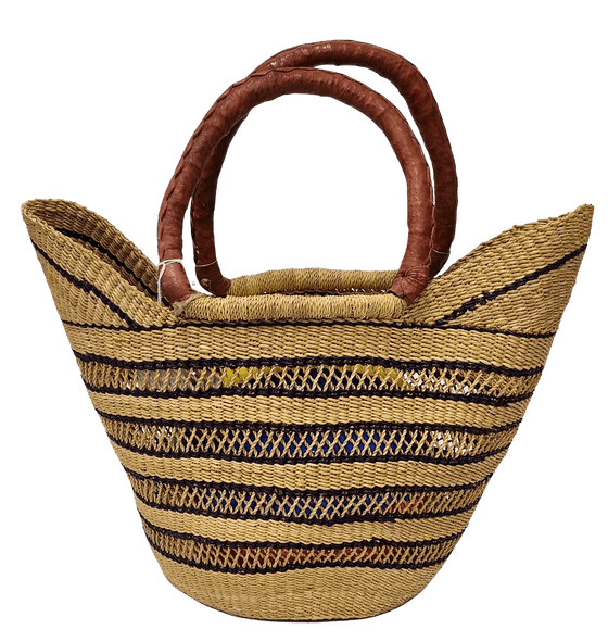 Market Baskets Fair Trade Made in Africa Adinkra Designs