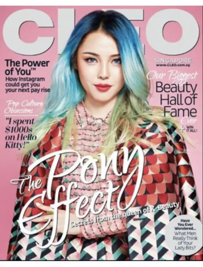 Tarif presse pour le magazine Cleo à Singapour