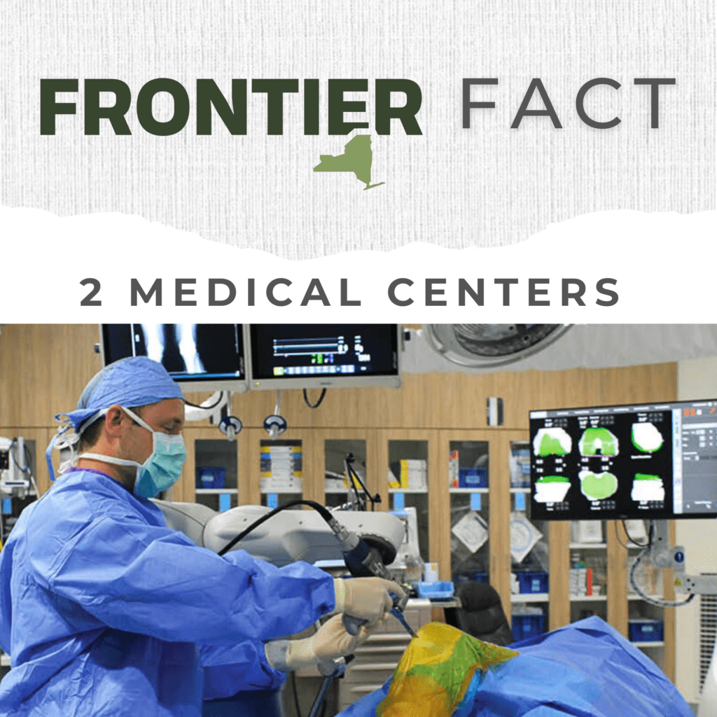 Frontier Fact 2 Medical Centers Adirondack Frontier Franklin County