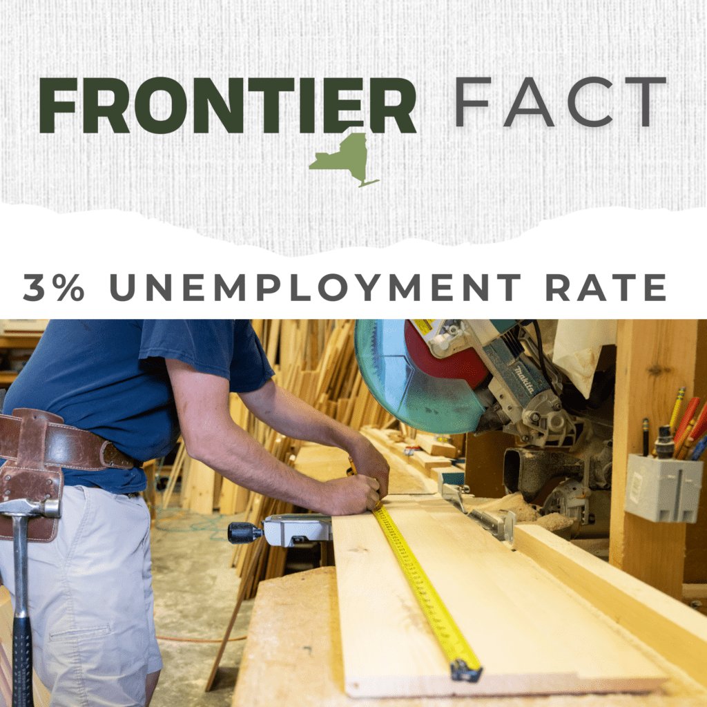 Frontier Fact 3 Unemployment Rate Adirondack Frontier Franklin County