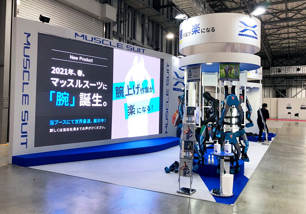 LEDビジョンを使って展示会に出たら凄かった！