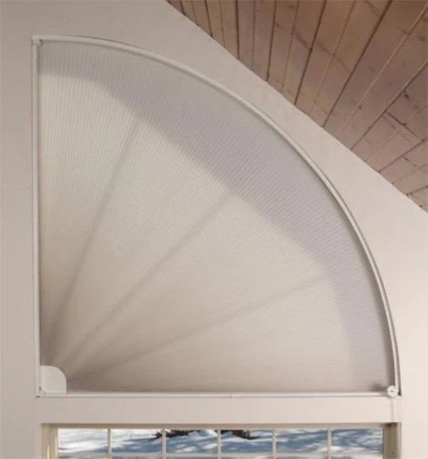 Arched Window Treatments, ADJUSTAVIEW Moveable Arches by Omega