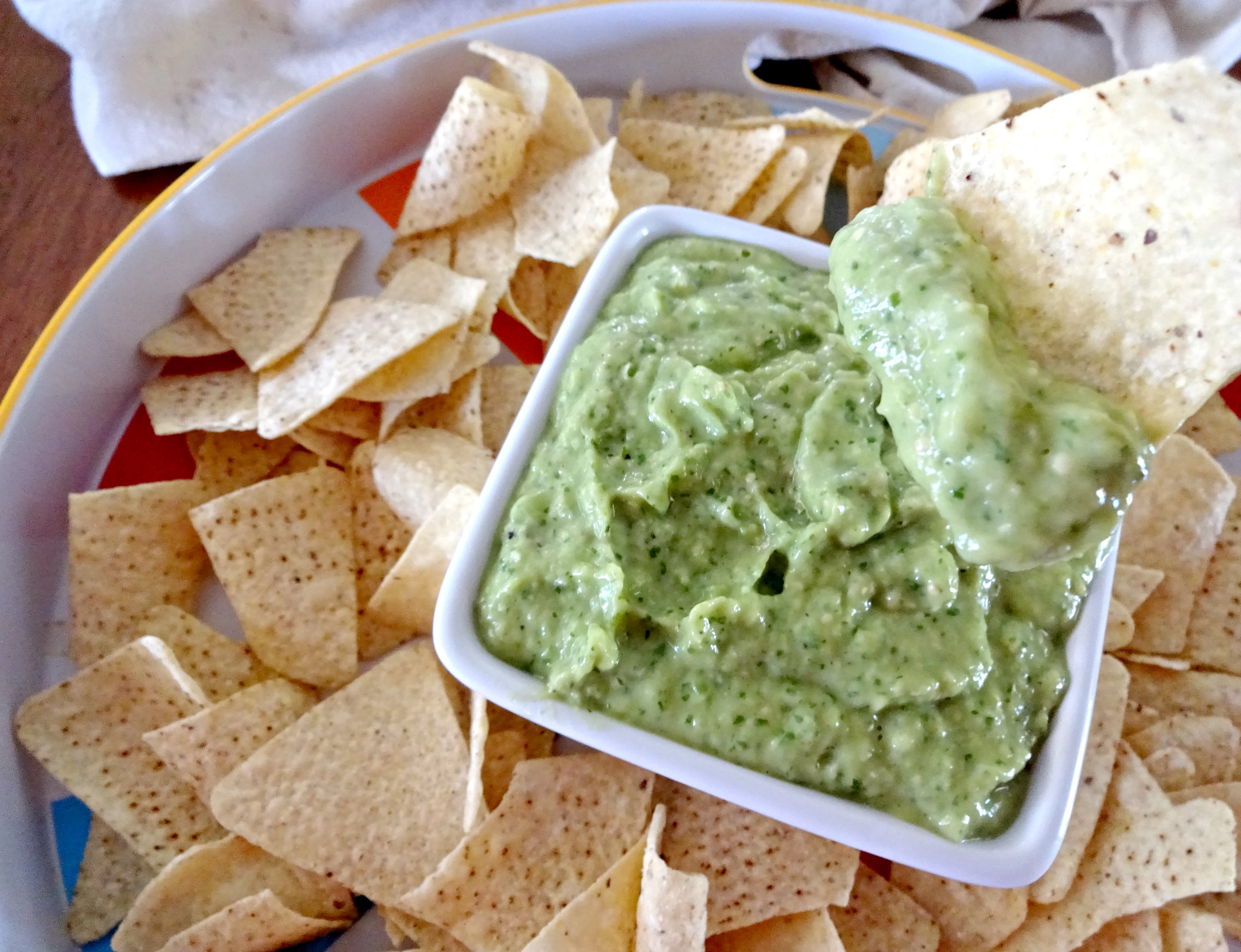 Tomatillo Guacamole Ad Lib Mom