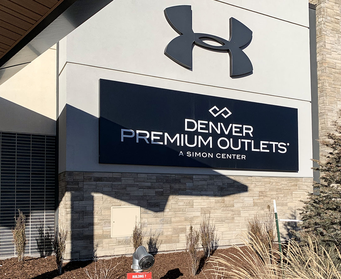 Ad Light Group Denver Premium Outlets Installation