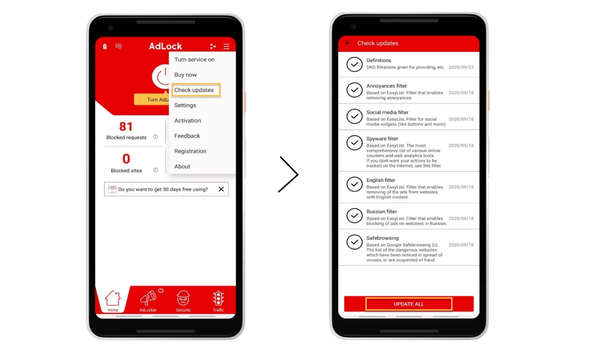 How to block ads on the Scrabble app AdLock Blog