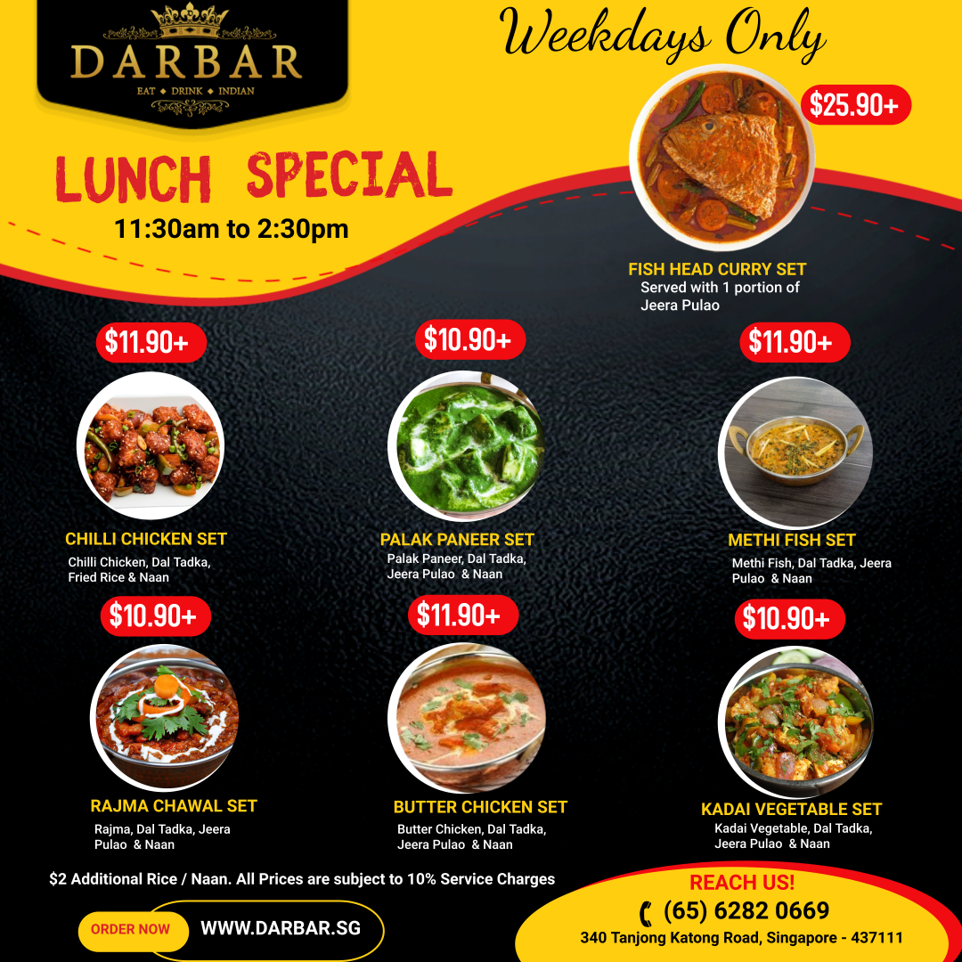 Weekday Special Set Lunch