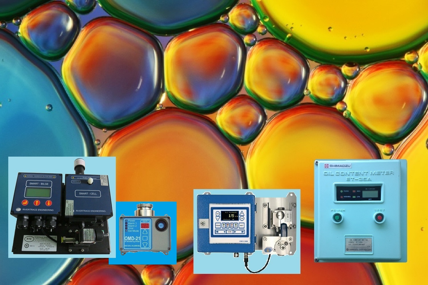 Admartec, Inc. Shimadzu ET35A, RTE, Deckma OCM (oil content meter