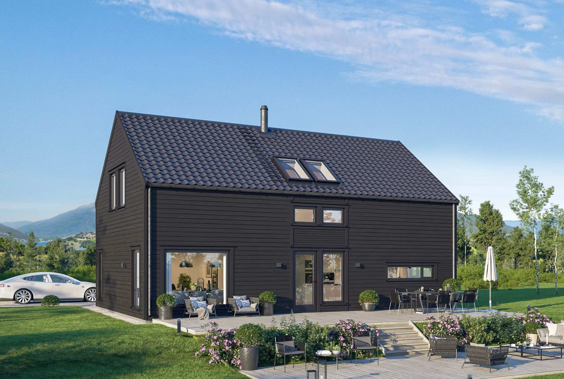 Noomi Flexi et ferdig gipset hus for nevenyttige ABChus