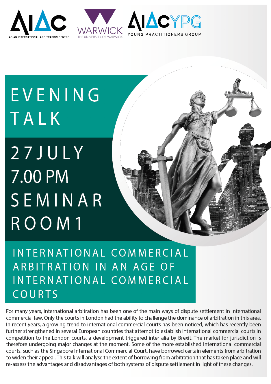 AIAC International Commercial Arbitration in an Age of