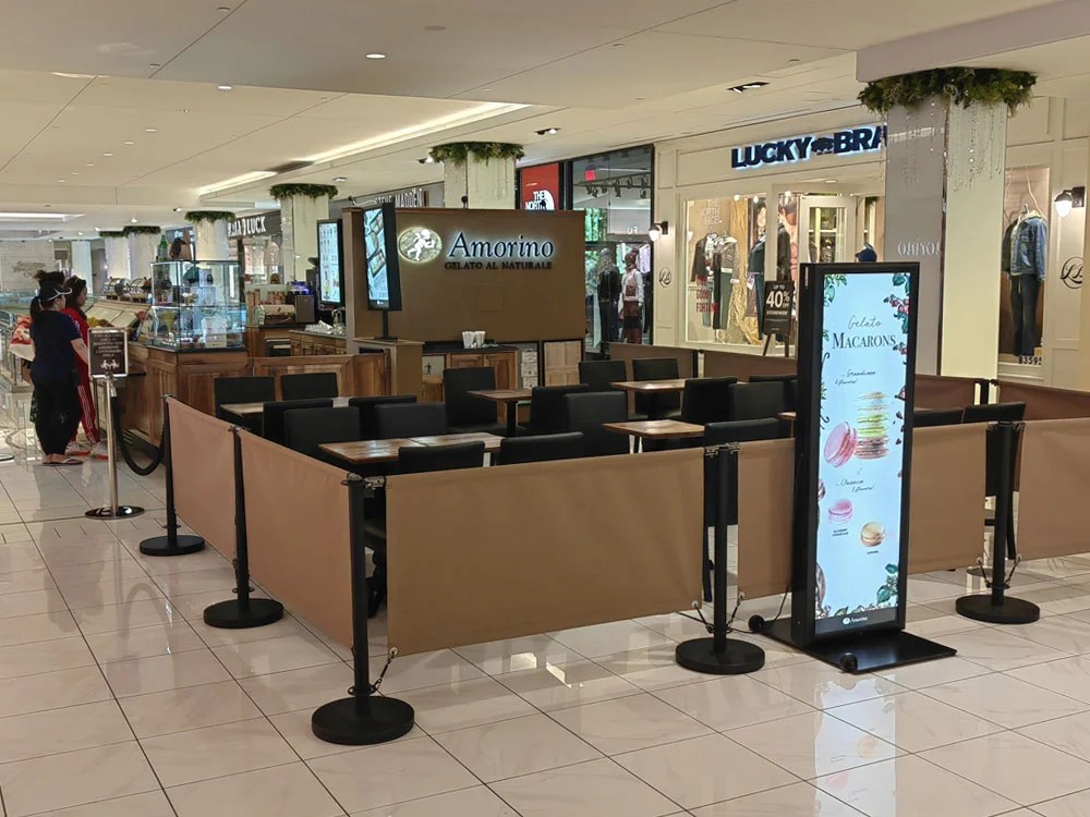 Amorino Houston The Galleria Mall (kiosk at 2nd level), 5085