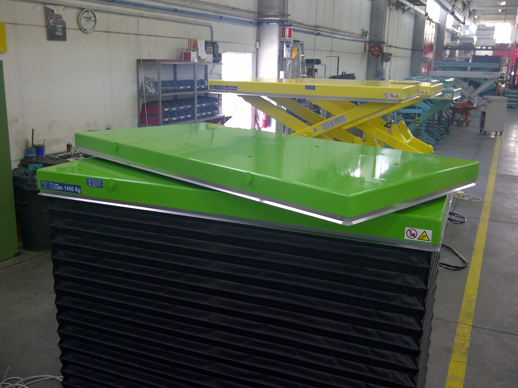 Lift Tables Manual Circular Turntable Lift Table Bolzoni