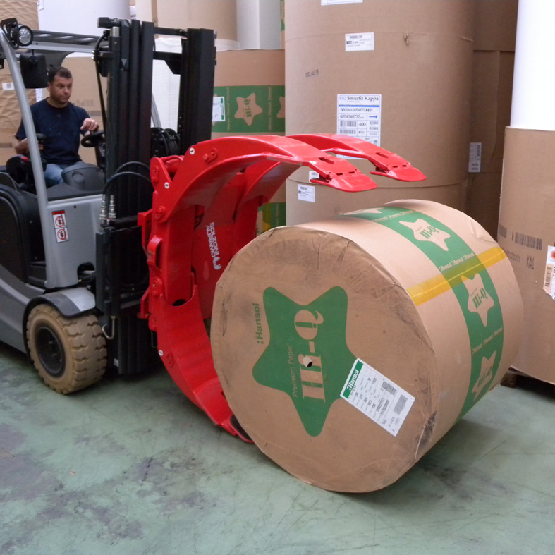 Paper Roll Clamps Smallmedium size Rolls 180° Rotation Bolzoni