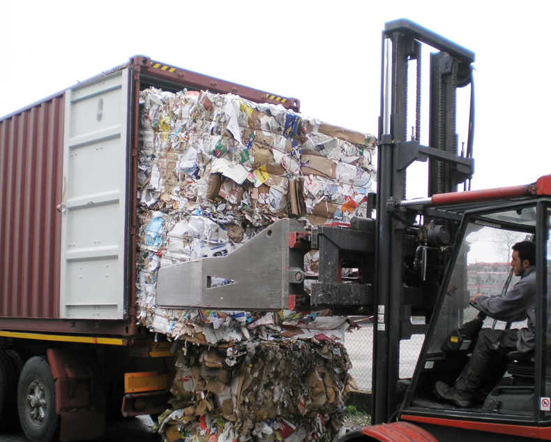 Pulp Bale Clamps and Waste Paper Bale Clamps Waste & Recycling Bales