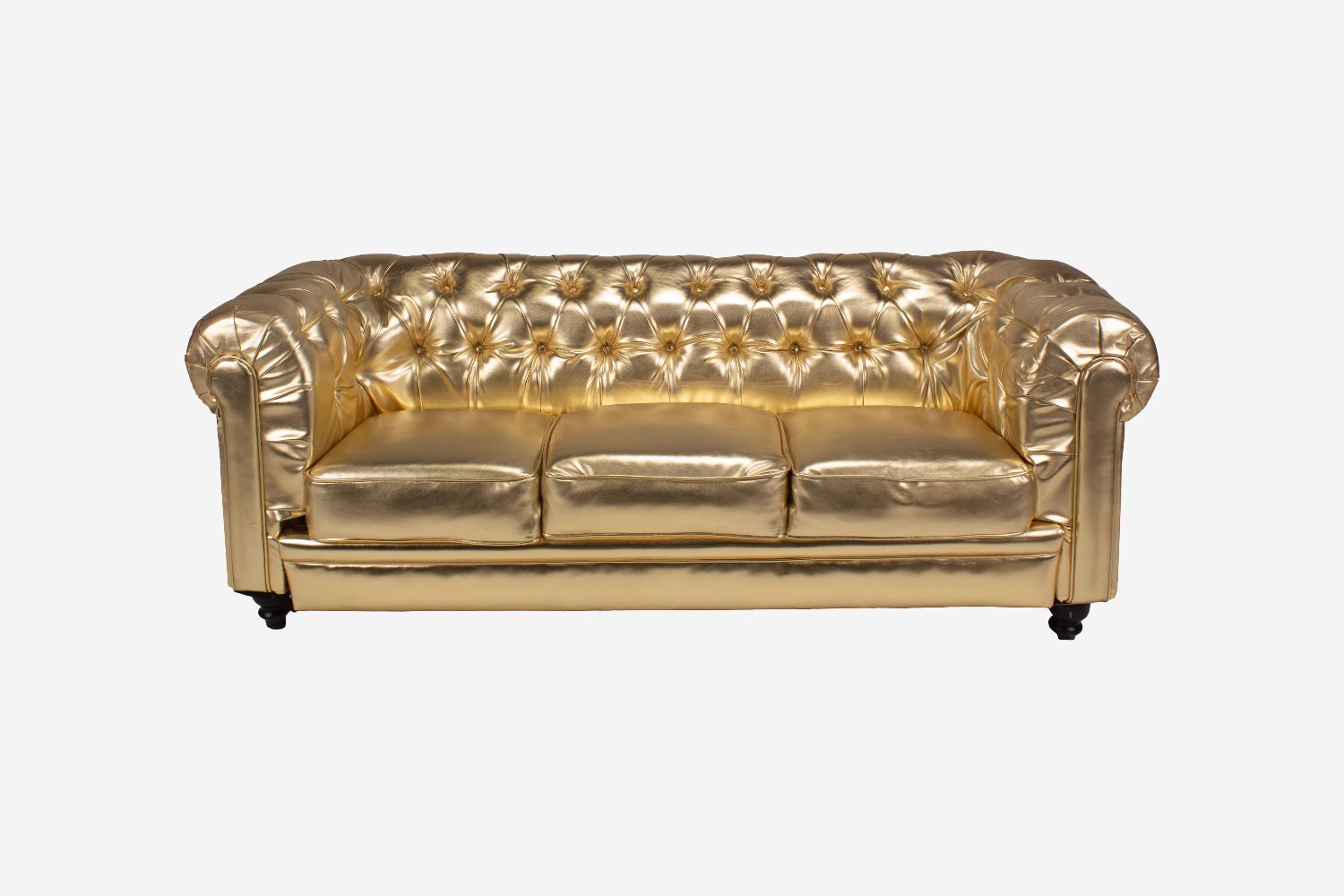 Chesterfield Sofa, Gold Create, Event Design