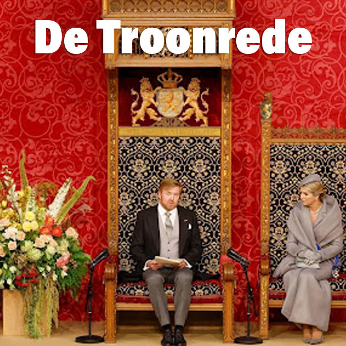 Deze troonrede sprak koning WillemAlexander uit Ditjes en Datjes