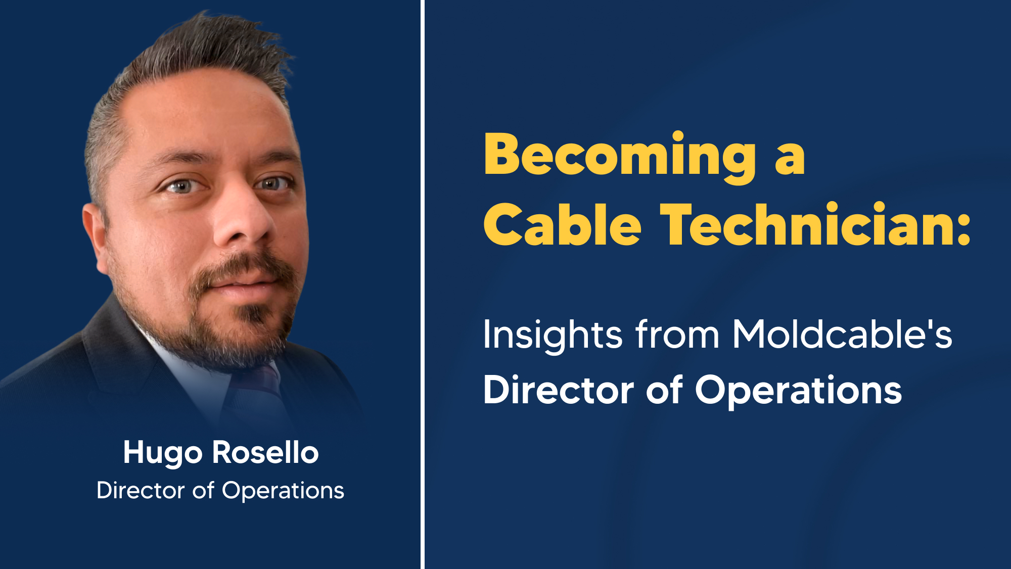 The Vital Equipment for a Cable Technician MoldCable