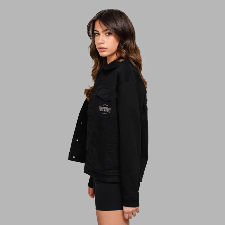 Blvck x Fortnite denim jacket via Blvck&rsquo;s website