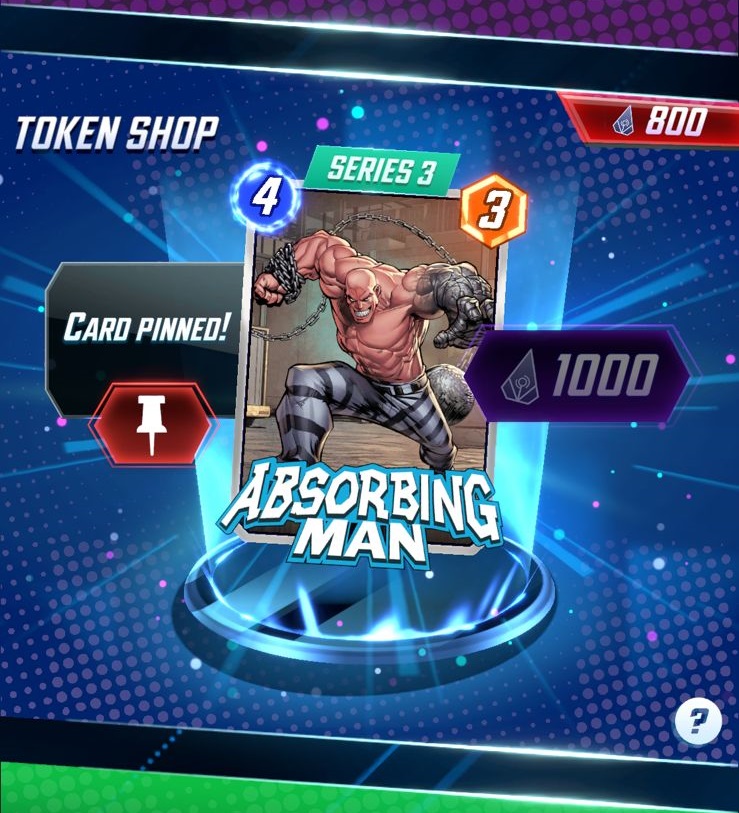 Collector Token Shop