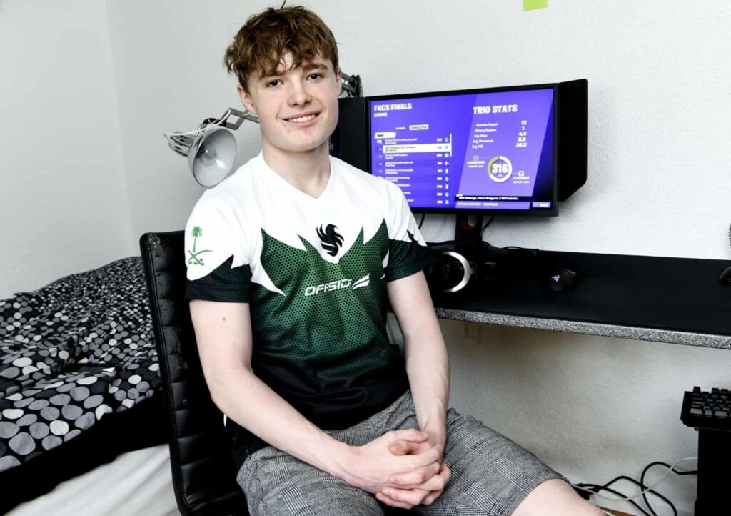 Fortnite pro Refsgaard via JydskeVestkysten