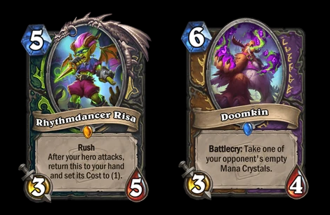 Rhythmdancer Risa and Doomkin (Image via Blizzard Entertainment)