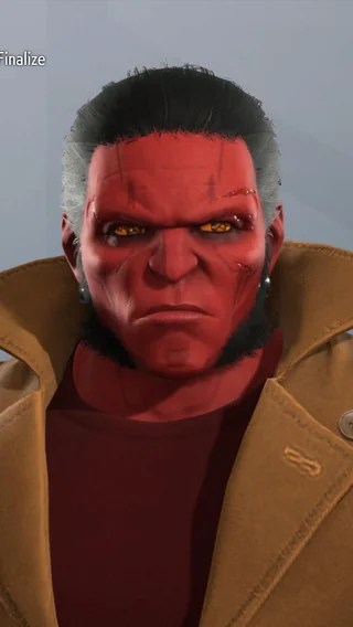 Hellboy Character Recipe (Created by <!-- raw HTML omitted -->u/RightLeftStart<!-- raw HTML omitted -->)